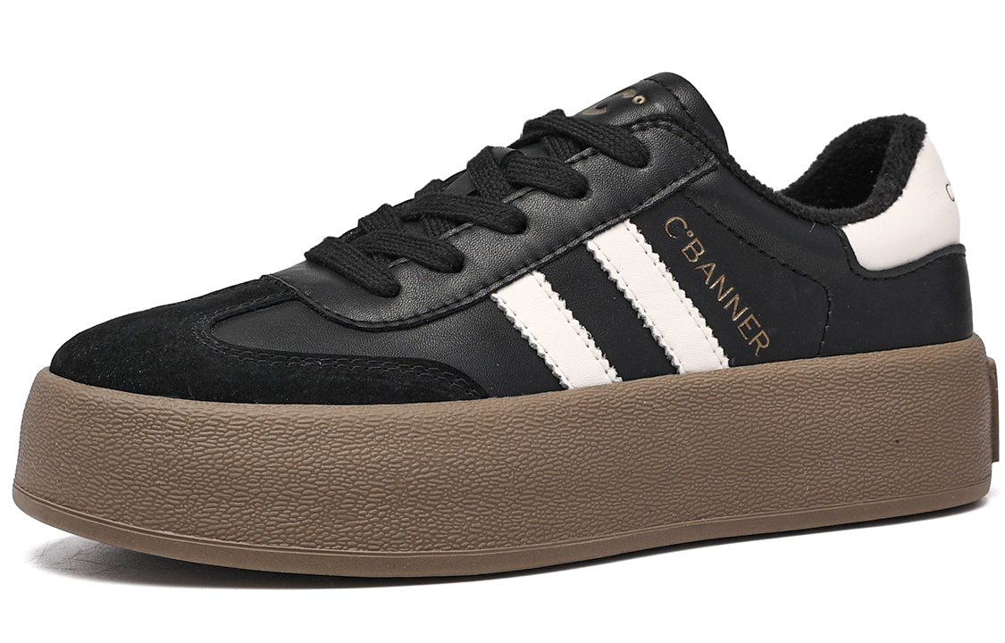 C°BANNER Leather Low-Top Sneakers 'Shock-Absorbing Board Shoe' 圖 28