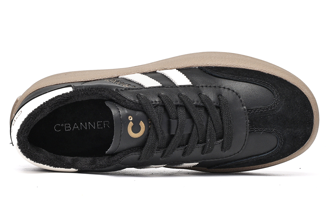 C°BANNER Leather Low-Top Sneakers 'Shock-Absorbing Board Shoe' 圖 29