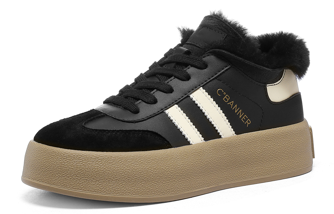 C°BANNER Leather Low-Top Sneakers 'Shock-Absorbing Board Shoe' 圖 32