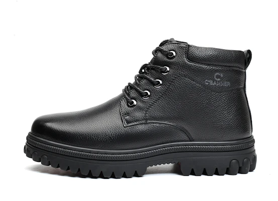 C°BANNER Leather Martin Ankle Boots 'Black Warm Lined' J77M1106101 Buy C°BANNER Leather Martin Ankle Boots 'Black Warm Lined' J77M1106101