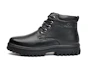 Buy C°BANNER Leather Martin Ankle Boots 'Black Warm Lined' J77M1106101