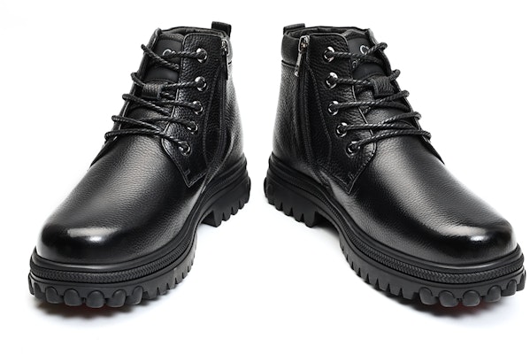 C°BANNER Sepatu Boot Kulit Martin Ankle 'Hitam Lapis Hangat' J77M1106101 Order C°BANNER Sepatu Boot Kulit Martin Ankle 'Hitam Lapis Hangat' J77M1106101