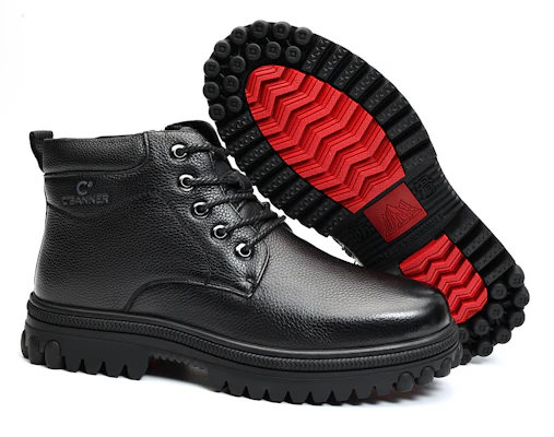 C°BANNER Leather Martin Ankle Boots 'Black Warm Lined' J77M1106101 Purchase C°BANNER Leather Martin Ankle Boots 'Black Warm Lined' J77M1106101