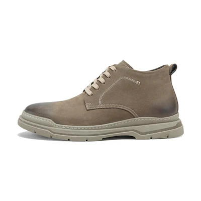 C°BANNER Leather Martin Boots 'Brown Outdoor Workwear'