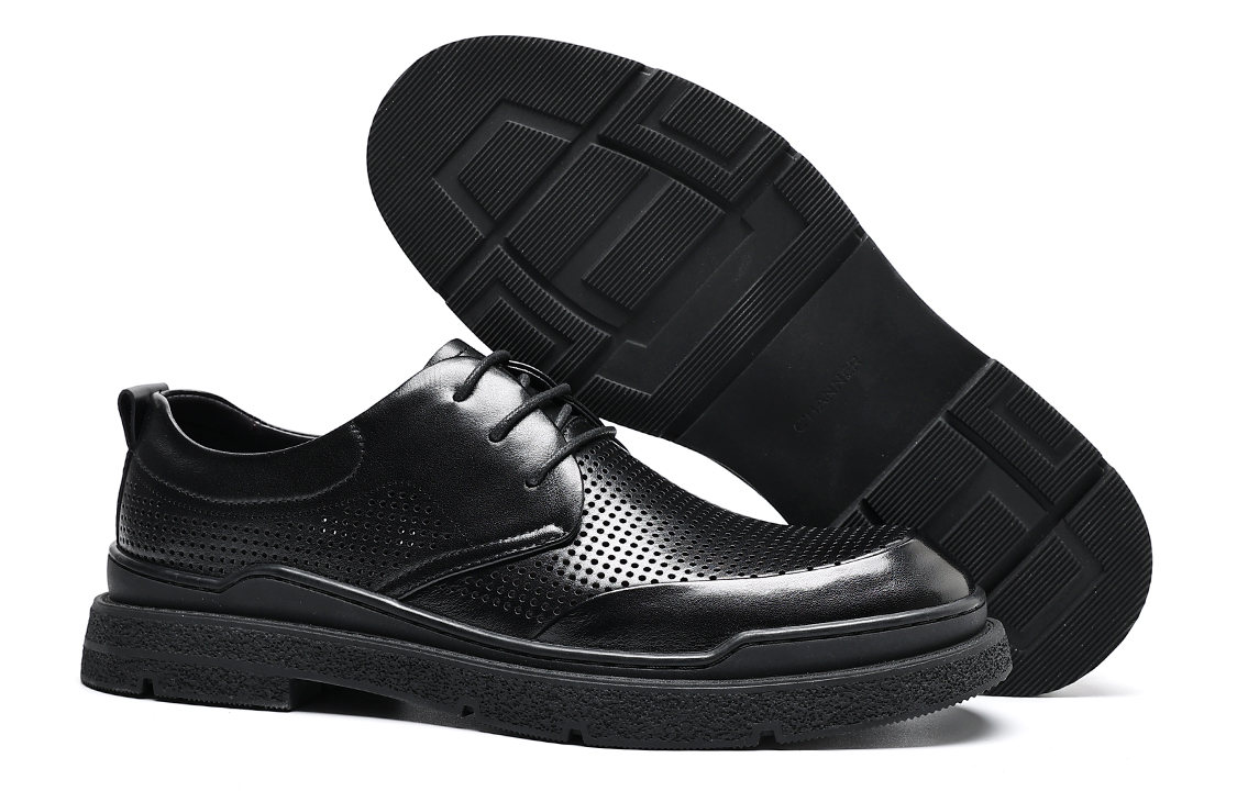 C°BANNER Leather Oxford 'Black' 圖 4