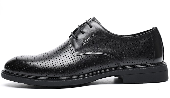 C°BANNER Leather Oxford 'Black Perforated' C0732119L01 Buy C°BANNER Leather Oxford 'Black Perforated' C0732119L01