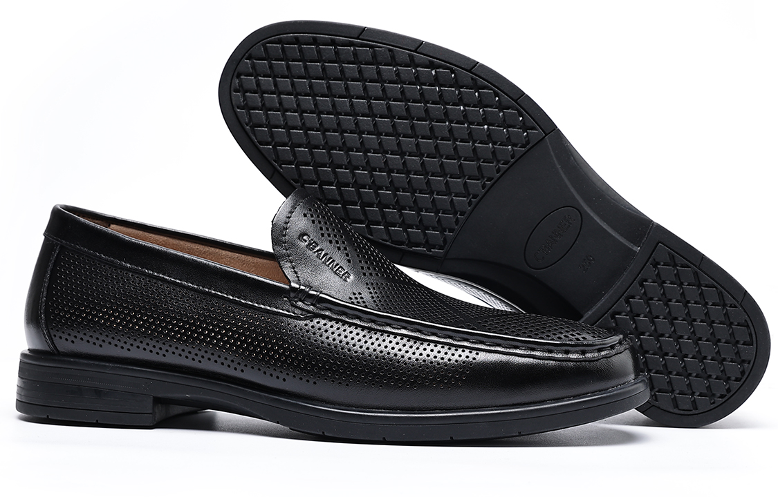 C°BANNER Leather Oxford 'Black Perforated' 圖 4