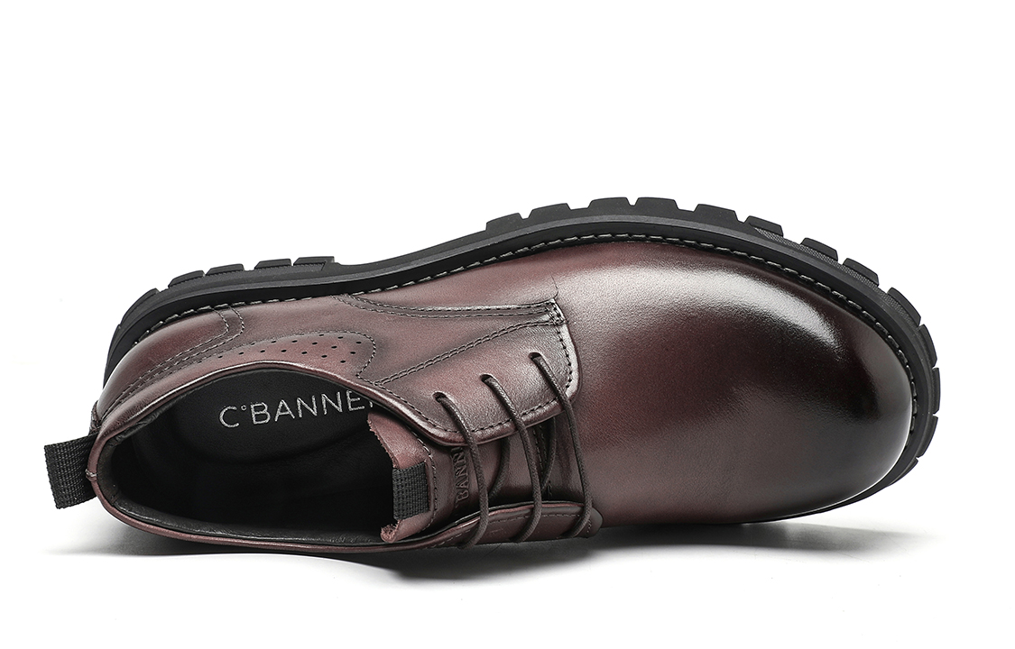 C°BANNER Leather Oxford 'Brown Business' 圖 4