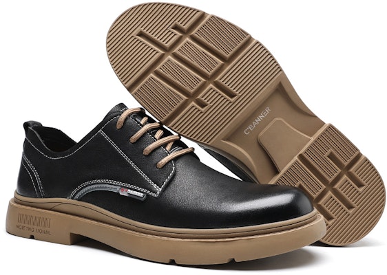 Kasut Kulit Retro Santai C°BANNER 'Hitam' C7713316DQ01 Lookbook Kasut Kulit Retro Santai C°BANNER 'Hitam' C7713316DQ01