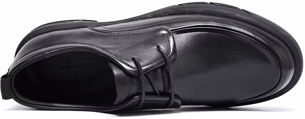 C°배너 가죽화 '커뮤터 블랙' (C° Banner Leather Shoes 'Commuter Black') C7723206D01 Shop C°배너 가죽화 '커뮤터 블랙' (C° Banner Leather Shoes 'Commuter Black') C7723206D01