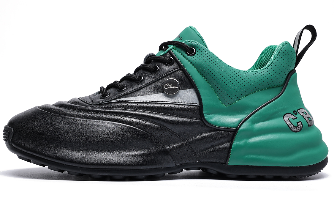 C°BANNER Low-Top 'Black Green'