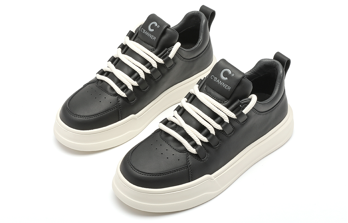 C°BANNER Low-Top Sneaker 'Black and White' 圖 3