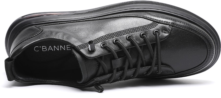 C°BANNER Low-Top Sneaker 'Simple Comfort Black Leather' C5011279DB01 Lookbook C°BANNER Low-Top Sneaker 'Simple Comfort Black Leather' C5011279DB01