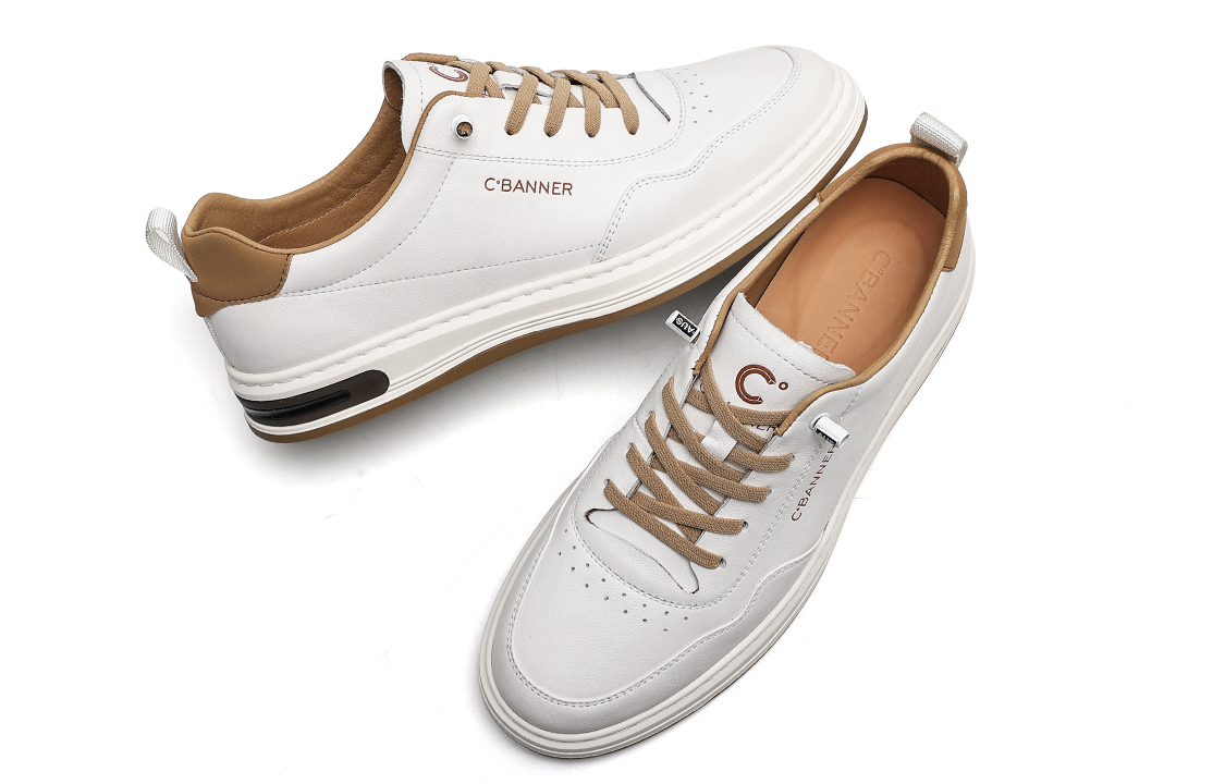 C°BANNER Low-Top Sneaker 'Simple Freedom White' 圖 3