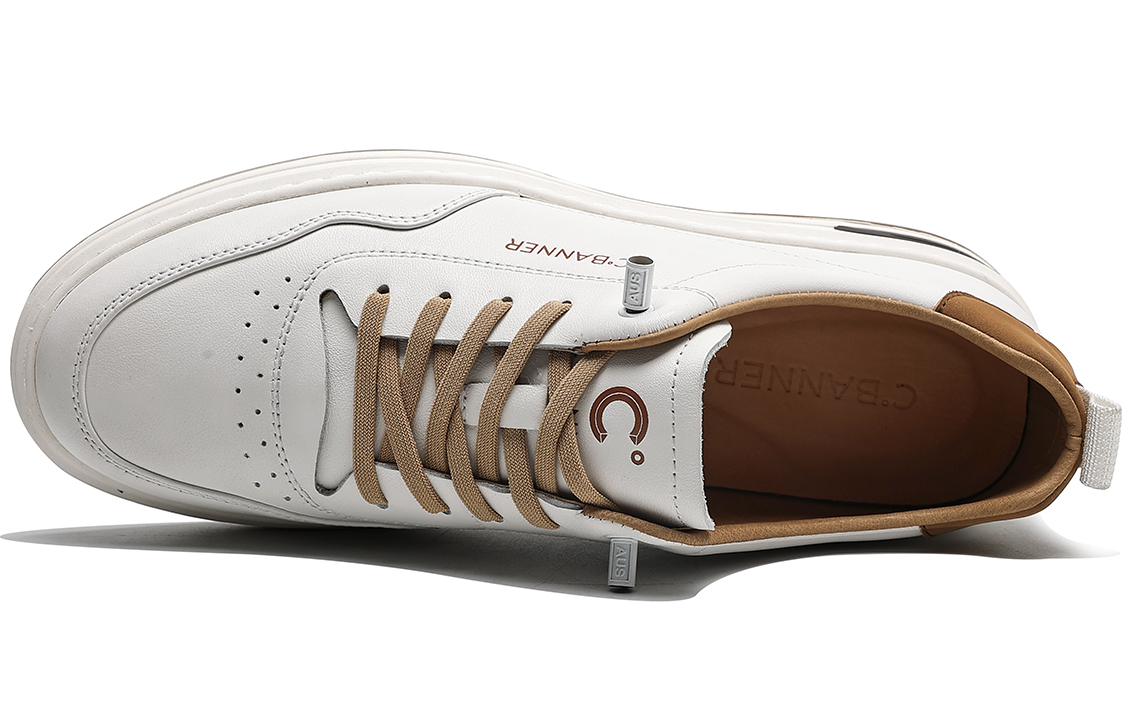 C°BANNER Low-Top Sneaker 'Simple Freedom White' 圖 4