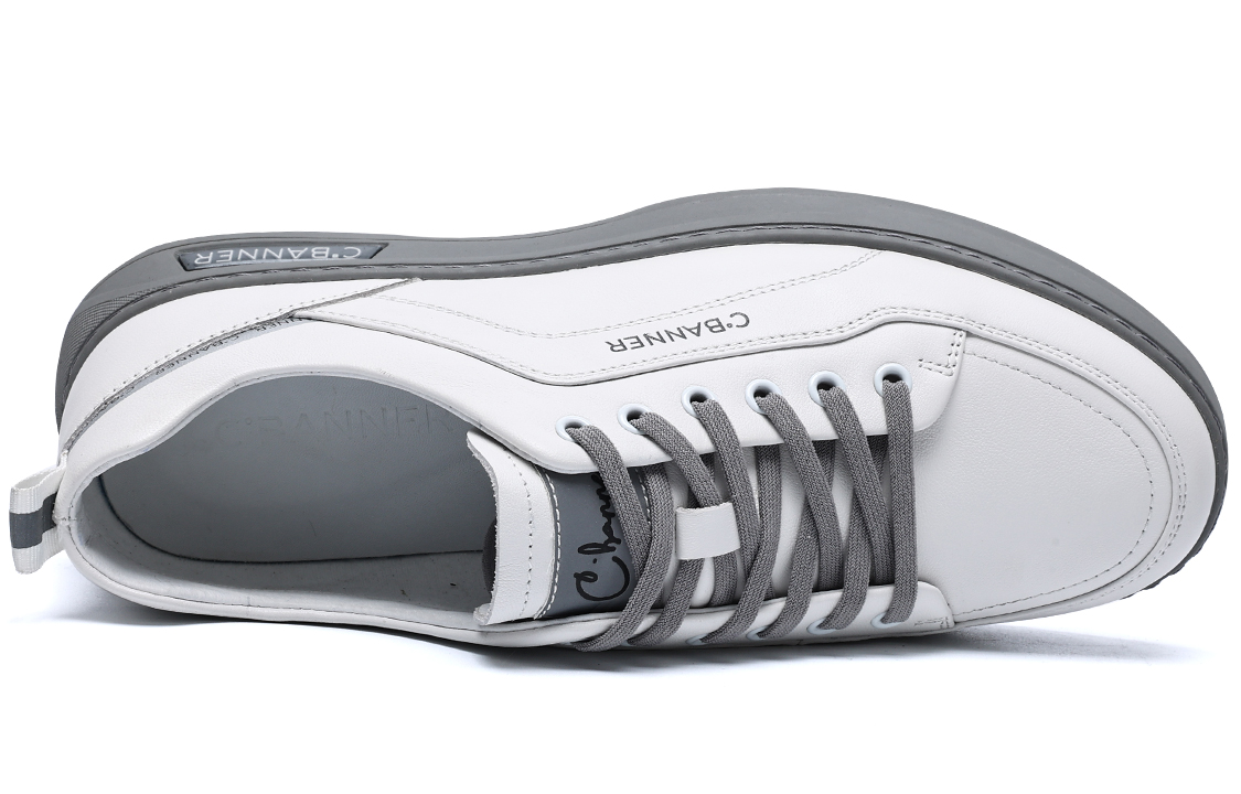 C°BANNER Low-Top Sneaker 'White Grey' 圖 3