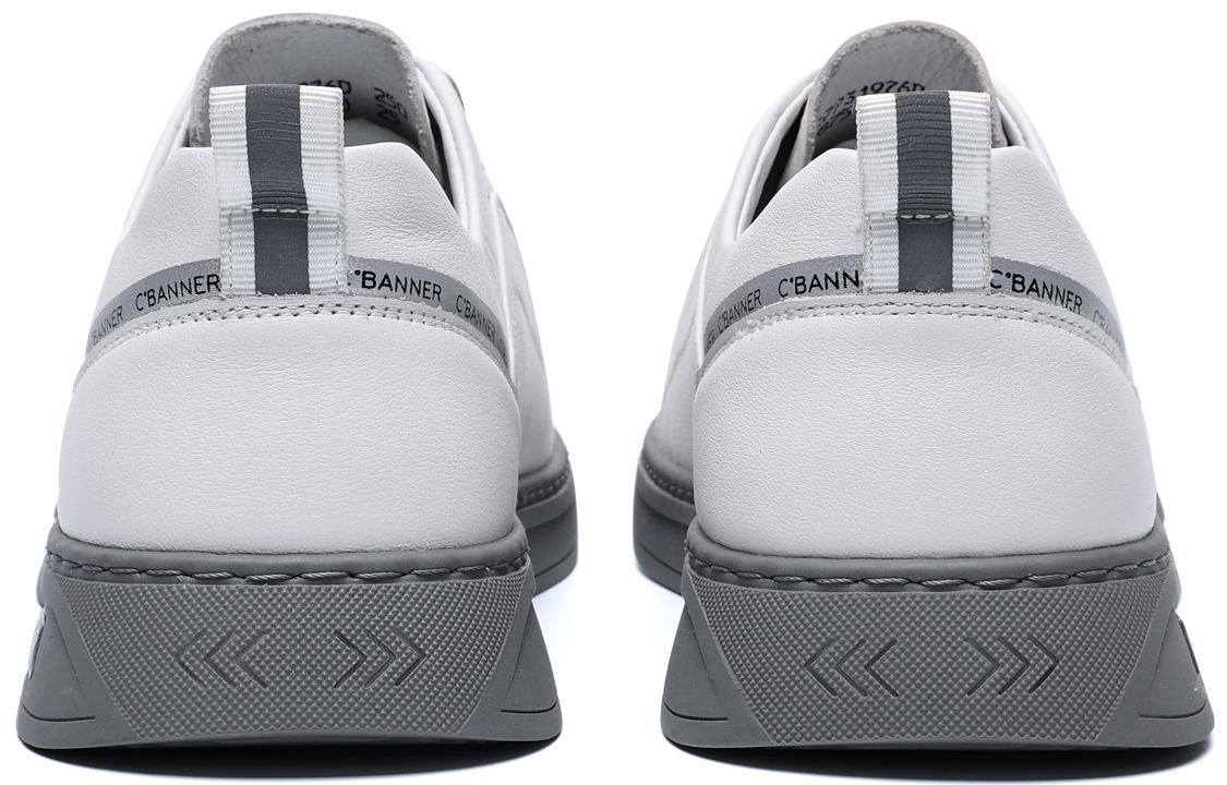 C°BANNER Low-Top Sneaker 'White Grey' 圖 4