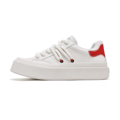 C°BANNER Low-Top Sneaker 'White Red'
