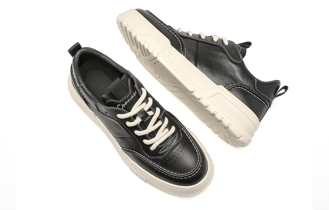 C°BANNER Low-Top Sneakers 'Black CMFT' 圖 5