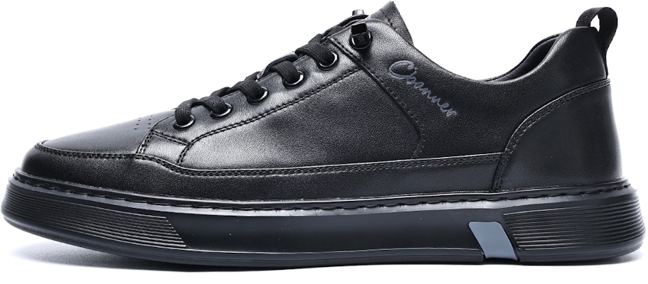 C°배너 로우탑 스니커즈 (블랙 가죽) CC3331985DA01 Buy C°배너 로우탑 스니커즈 (블랙 가죽) CC3331985DA01