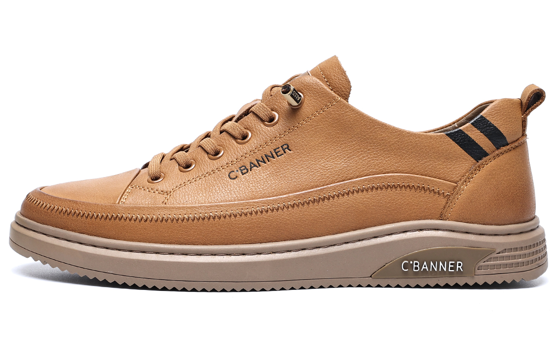 C°BANNER Low-Top Sneakers 'Tan'