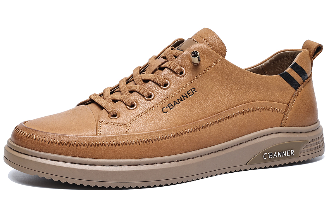 C°BANNER Low-Top Sneakers 'Tan' 圖 2