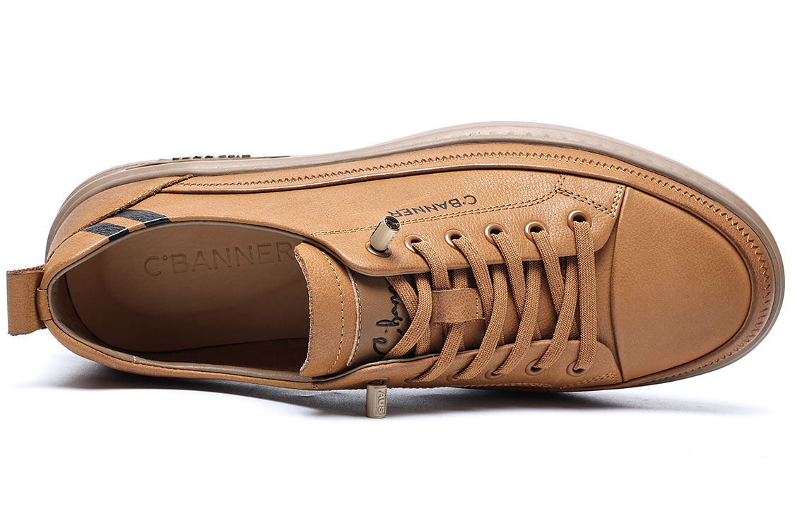C°BANNER Low-Top Sneakers 'Tan' 圖 4