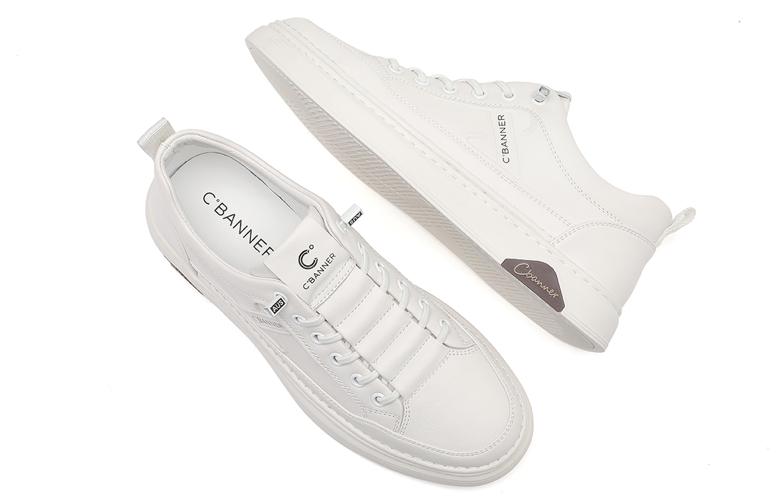 Shop Zapatillas Bajas C°BANNER 'White Dynamic Splice' Blancas. C3333806D24