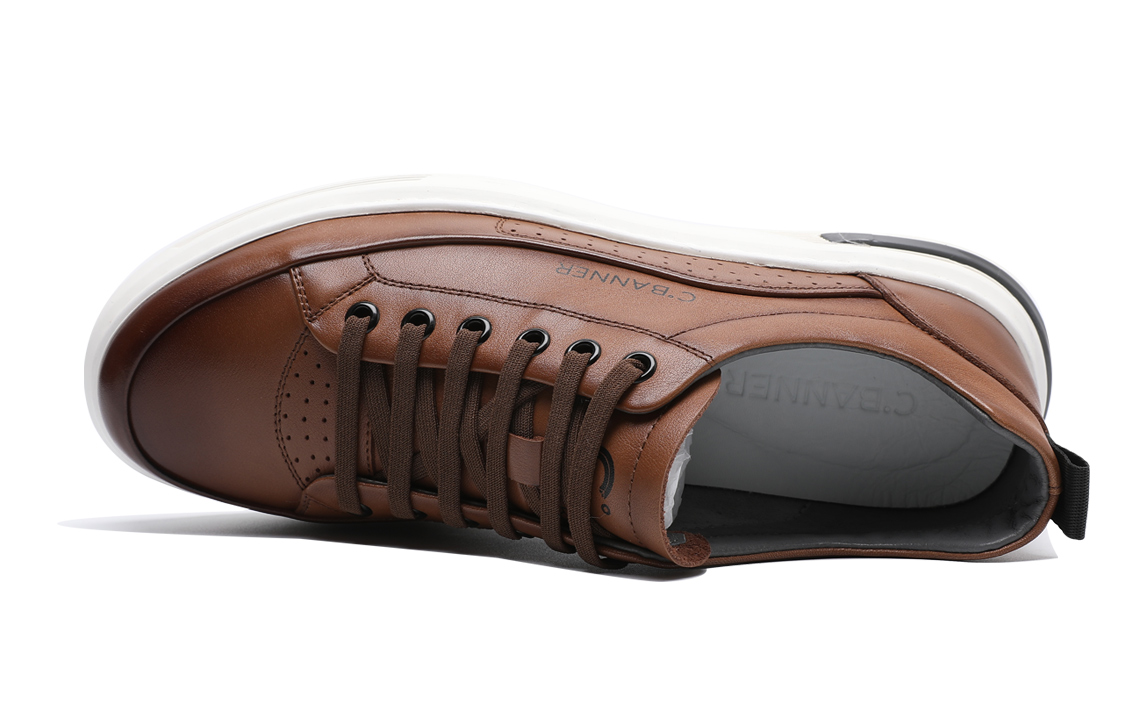 C°BANNER Low Top 'Brown Leather Patch' 圖 4