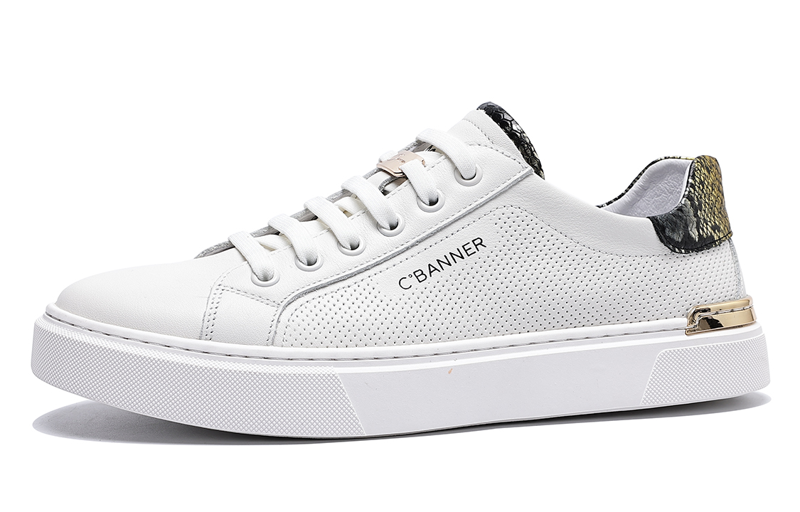 C°BANNER Low Top 'White Leather' 圖 2