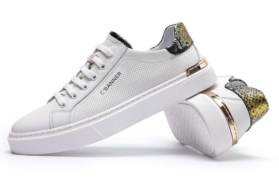 C°BANNER Low Top 'White Leather' 圖 3
