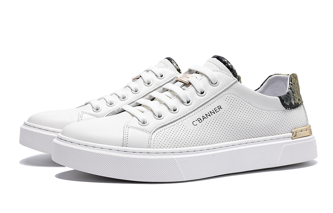C°BANNER Low Top 'White Leather' 圖 4