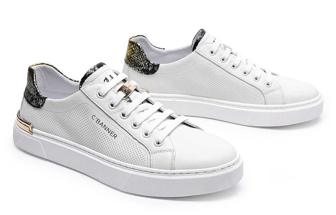 C°BANNER Low Top 'White Leather' 圖 5