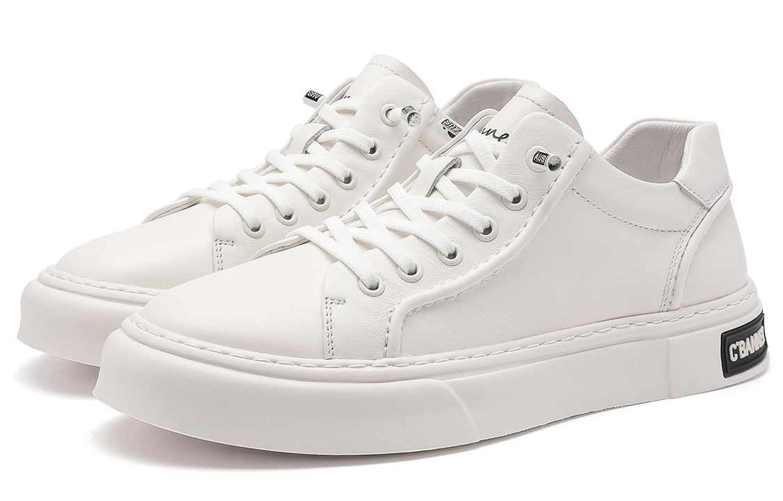 C°BANNER Low Top 'White Leather' 圖 2