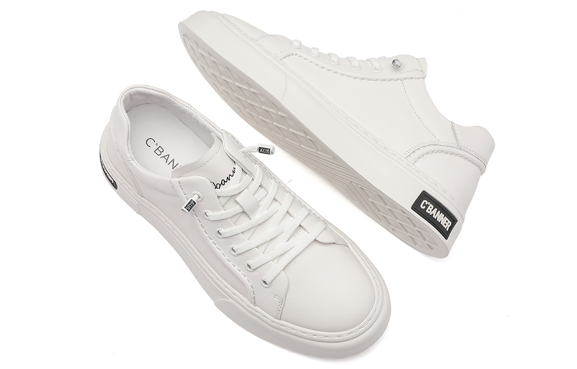 C°BANNER Low Top 'White Leather' 圖 3