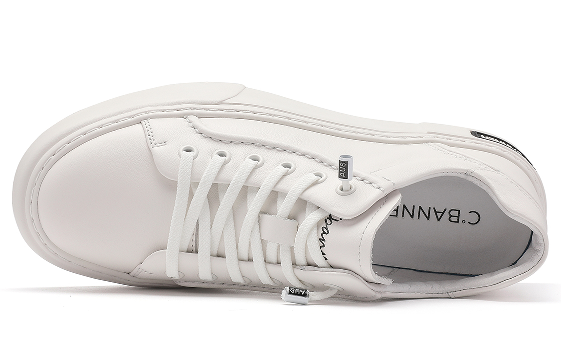 C°BANNER Low Top 'White Leather' 圖 4