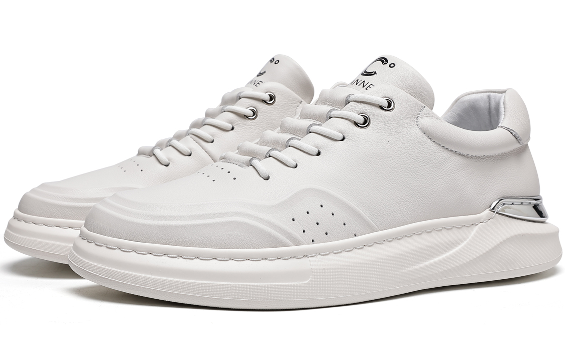 C°BANNER Low Top 'White Leather' 圖 3