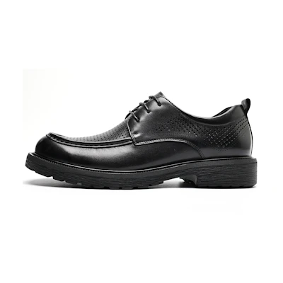 C°BANNER Low Top Lace-Up Perforated CMFT Dress Shoe 'Black'