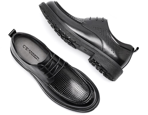 Kasut C°BANNER Low Top Lace-Up Perforated Comfort Dress 'Hitam' C0722099L01 Shop Kasut C°BANNER Low Top Lace-Up Perforated Comfort Dress 'Hitam' C0722099L01