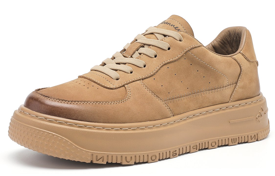 Order Zapatillas Plataforma C°BANNER Low Top 'Amarillo Marrón' C3333808DA03