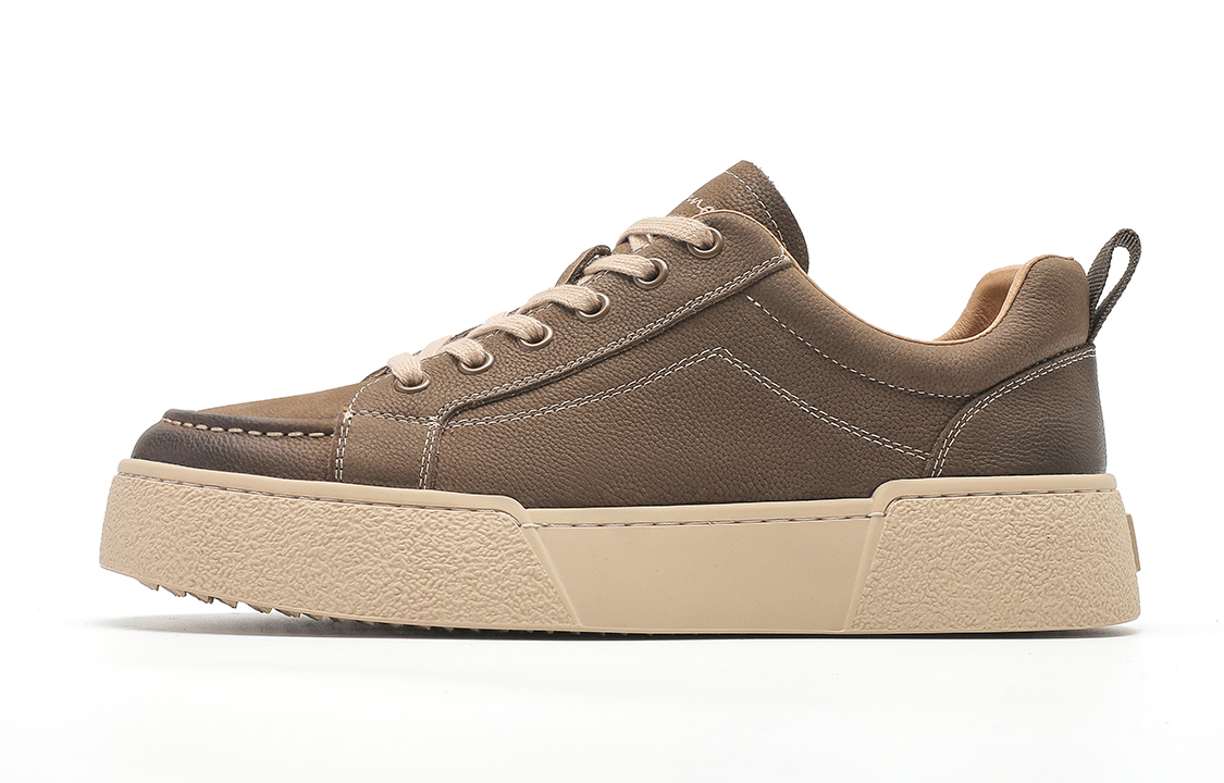 C°BANNER Low Top Sneaker 'Khaki Retro'