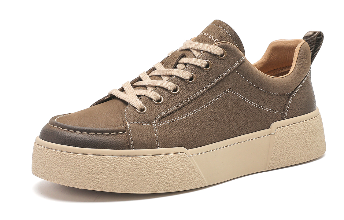 C°BANNER Low Top Sneaker 'Khaki Retro' 圖 2