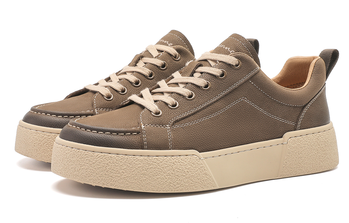 C°BANNER Low Top Sneaker 'Khaki Retro' 圖 3