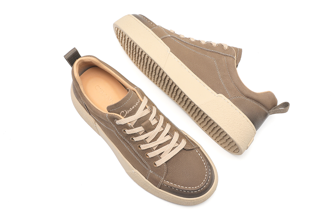 C°BANNER Low Top Sneaker 'Khaki Retro' 圖 5