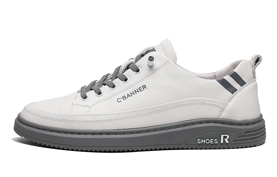 C°BANNER Low Top Sneakers 'White'