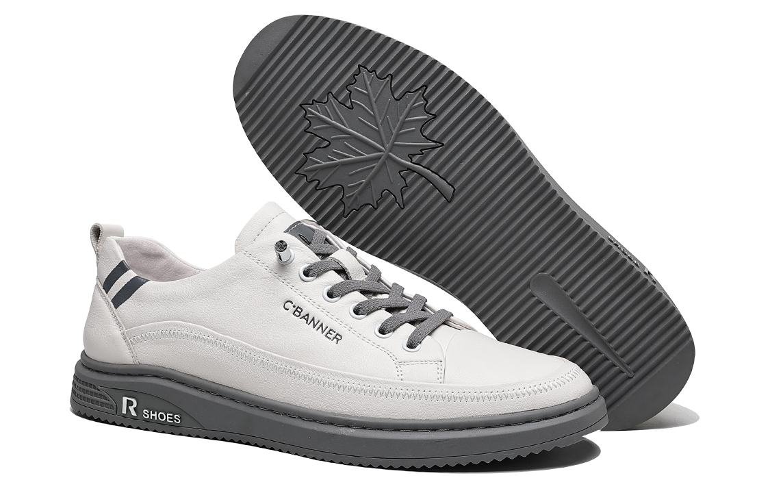 C°BANNER Low Top Sneakers 'White' 圖 4