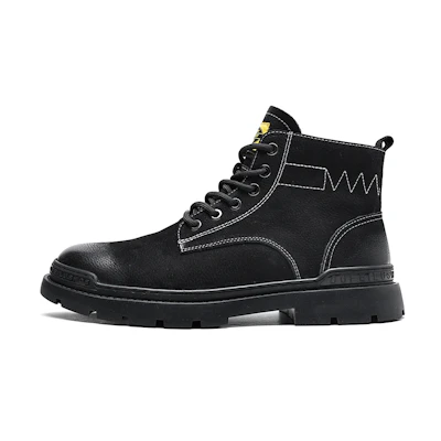 C°BANNER Martin Boot 'Black Fleece-lined Casual'