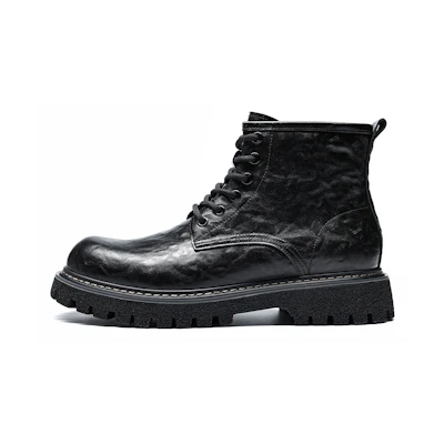 C°BANNER Martin Boot 'Black Leather'