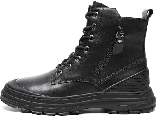 C°BANNER Martin Boot 'Black Leather with Fleece Lining' C3914398M01 Buy C°BANNER Martin Boot 'Black Leather with Fleece Lining' C3914398M01