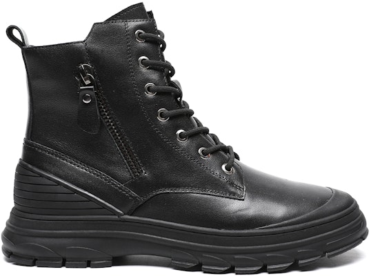 C°BANNER Martin Boot 'Black Leather with Fleece Lining' C3914398M01 Order C°BANNER Martin Boot 'Black Leather with Fleece Lining' C3914398M01
